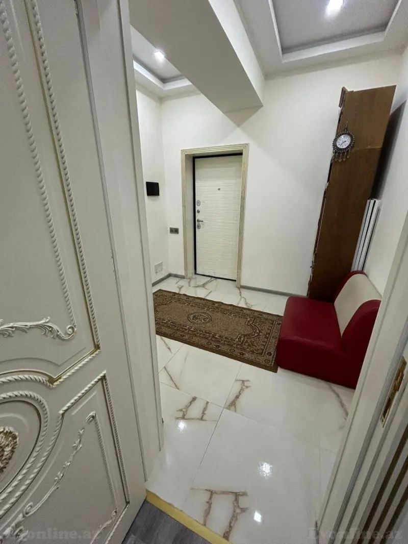 Kirayə verilir 2 otaqlı Mənzil Yeni tikili 80 m² Nəsimi m. - şəkil 2