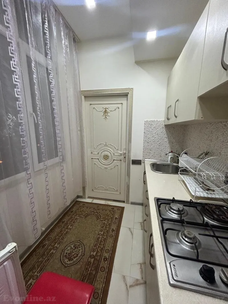 Kirayə verilir 2 otaqlı Mənzil Yeni tikili 80 m² Nəsimi m. - şəkil 4