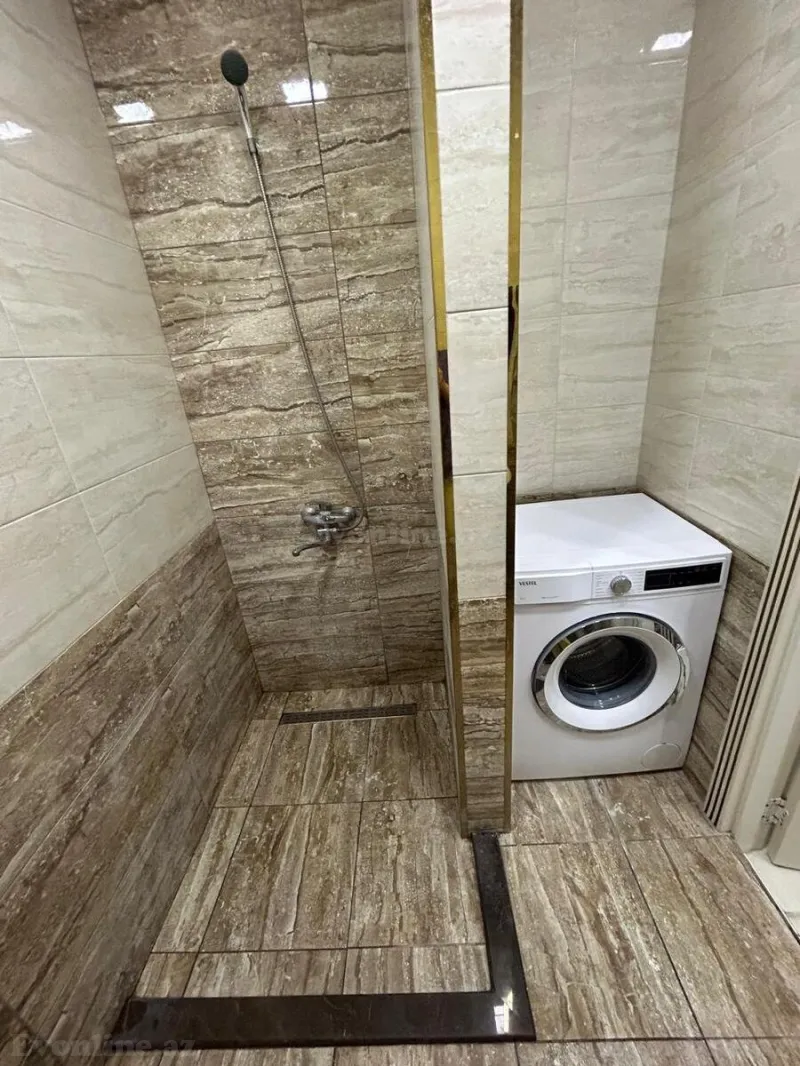 Kirayə verilir 2 otaqlı Mənzil Yeni tikili 80 m² Nəsimi m. - şəkil 8