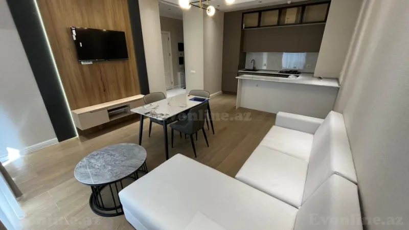 Kirayə verilir 2 otaqlı Mənzil Yeni tikili 70 m² 8 Noyabr m. - şəkil 2