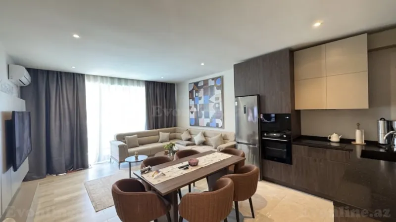 Kirayə verilir 2 otaqlı Mənzil Yeni tikili 101 m² Sabunçu r. - şəkil 2