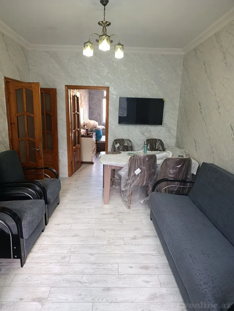 2 otaqlı Mənzil 62 m² 4-cü mikrorayon Kirayə verilir