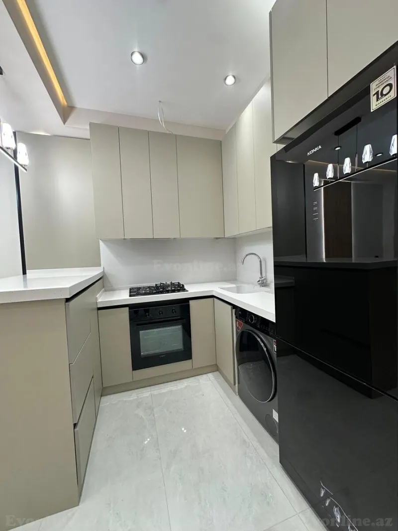 Satılır 2 otaqlı Mənzil Yeni tikili 52 m² Nəriman Nərimanov m. - şəkil 2