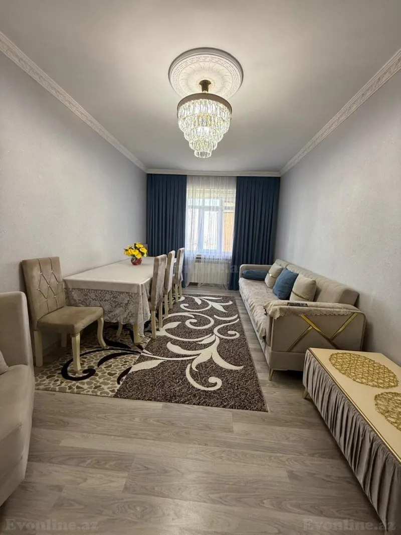 3 otaqlı Mənzil 80 m² Xətai r. Satılır