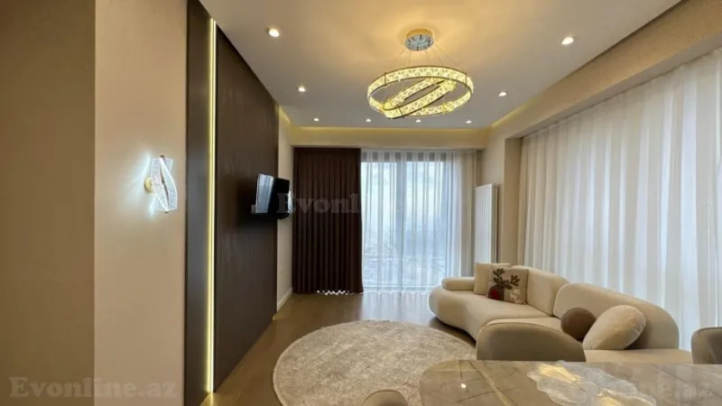 Satılır 3 otaqlı Mənzil Yeni tikili 86 m² Bakmil m. - şəkil 2