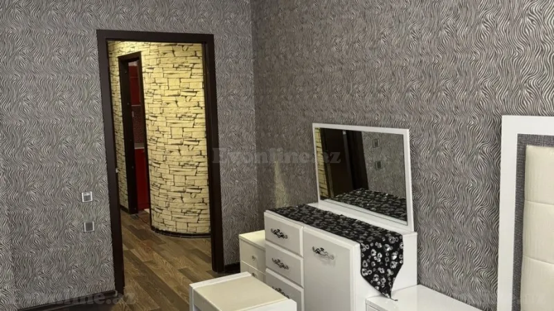 Kirayə verilir 2 otaqlı Mənzil Yeni tikili 60 m² Neftçilər m. - şəkil 3