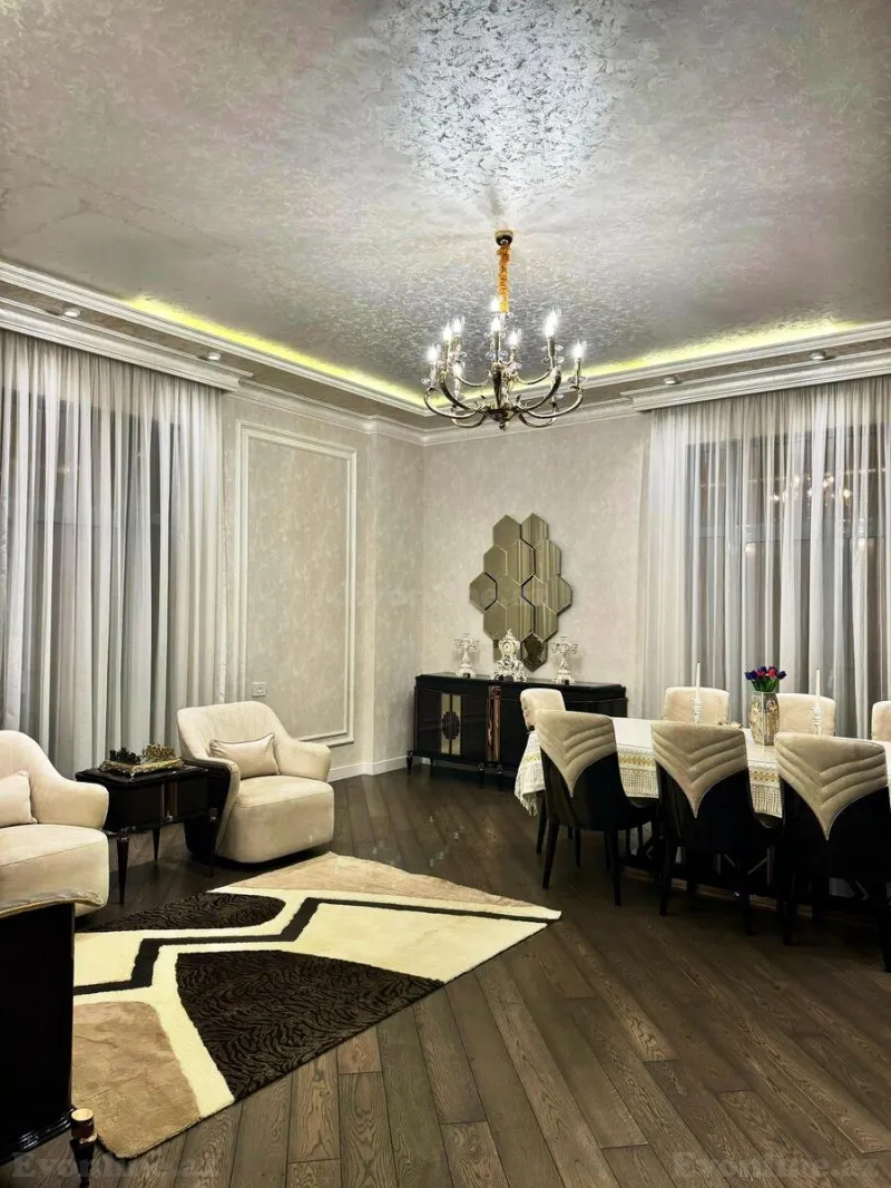 Satılır 4 otaqlı Mənzil Yeni tikili 165 m² Nizami m. - şəkil 2