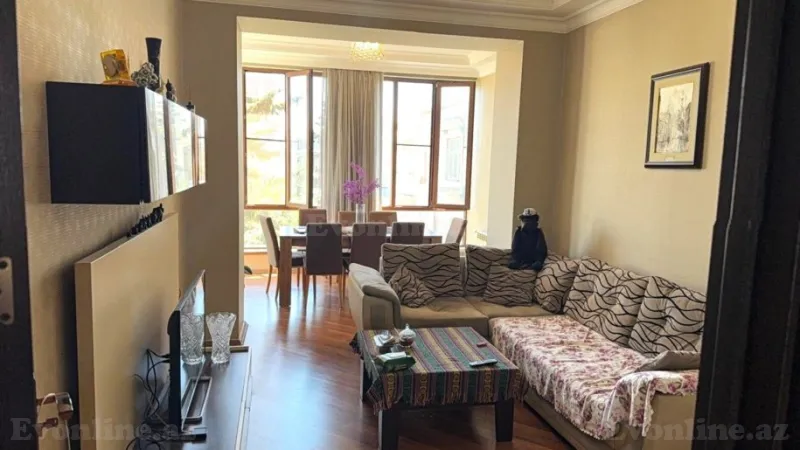 Satılır 3 otaqlı Mənzil Yeni tikili 90 m² Nəsimi r. - şəkil 3