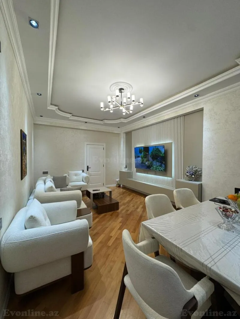 Satılır 3 otaqlı Mənzil Yeni tikili 103 m² Həzi Aslanov m. - şəkil 6