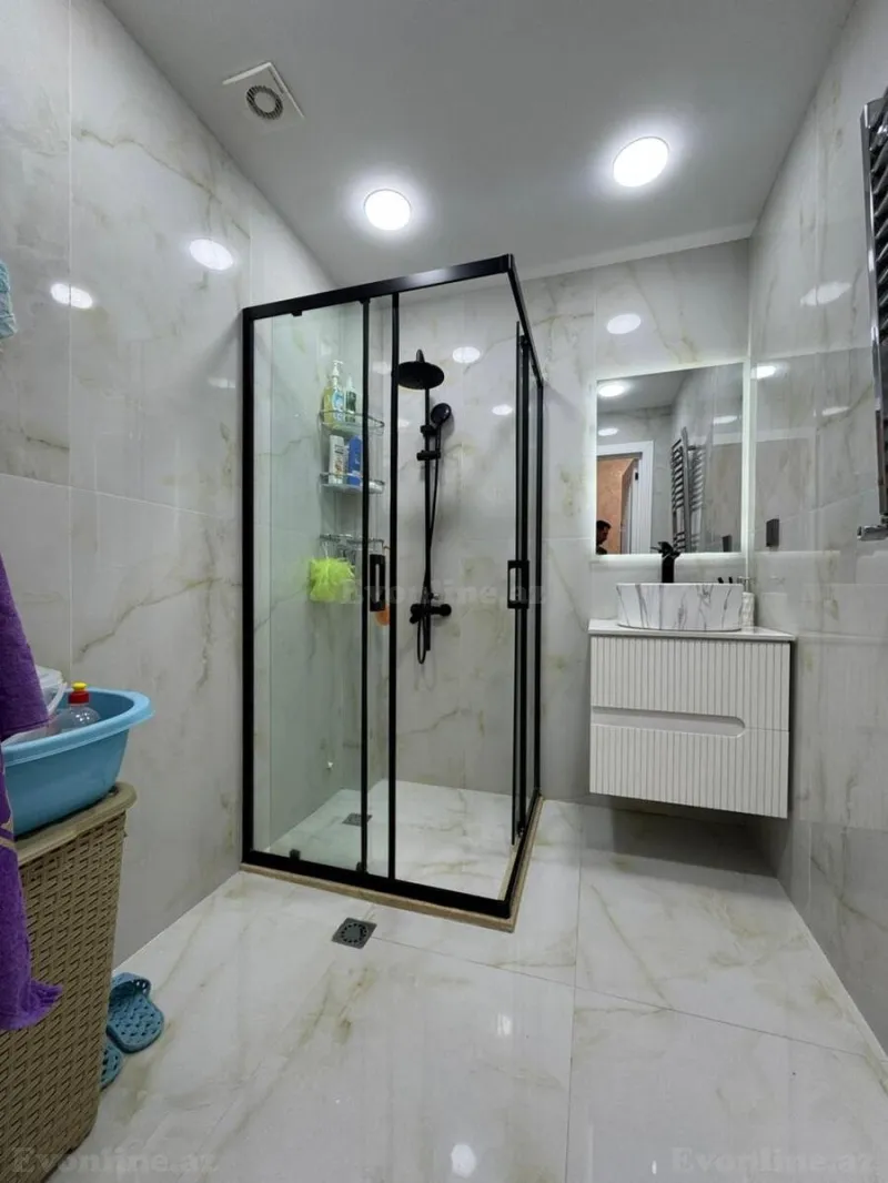 Satılır 3 otaqlı Mənzil Yeni tikili 103 m² Həzi Aslanov m. - şəkil 11