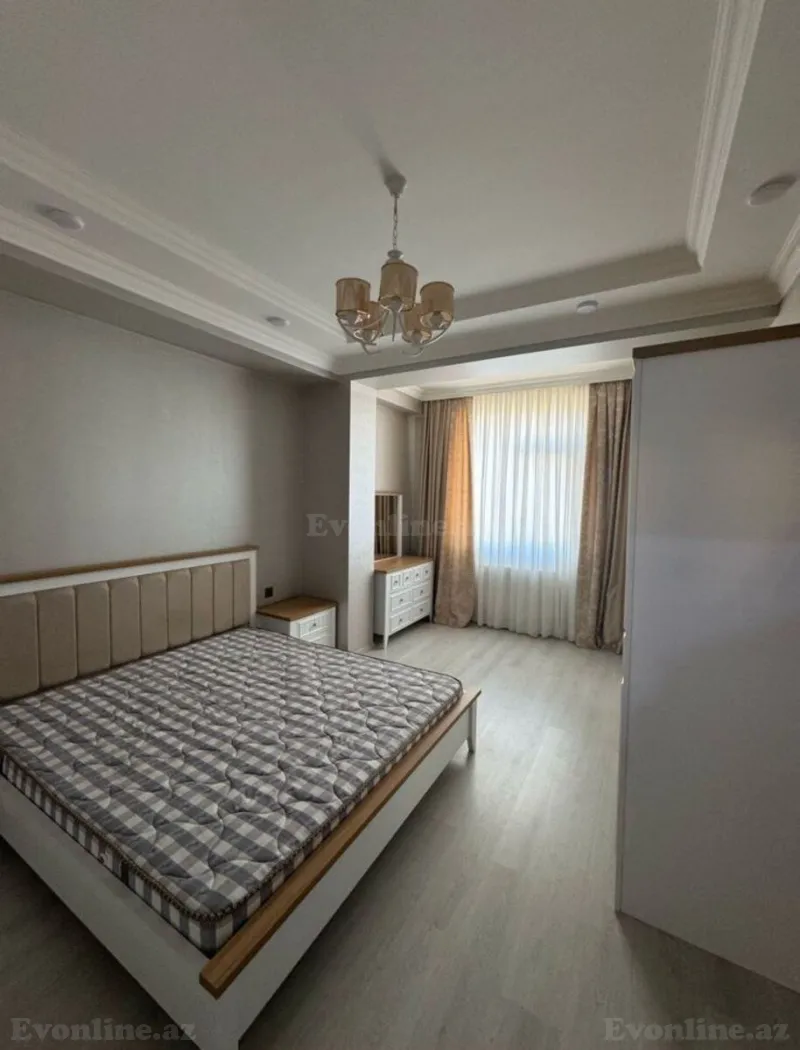 Kirayə verilir 2 otaqlı Mənzil Yeni tikili 90 m² Gənclik m. - şəkil 2