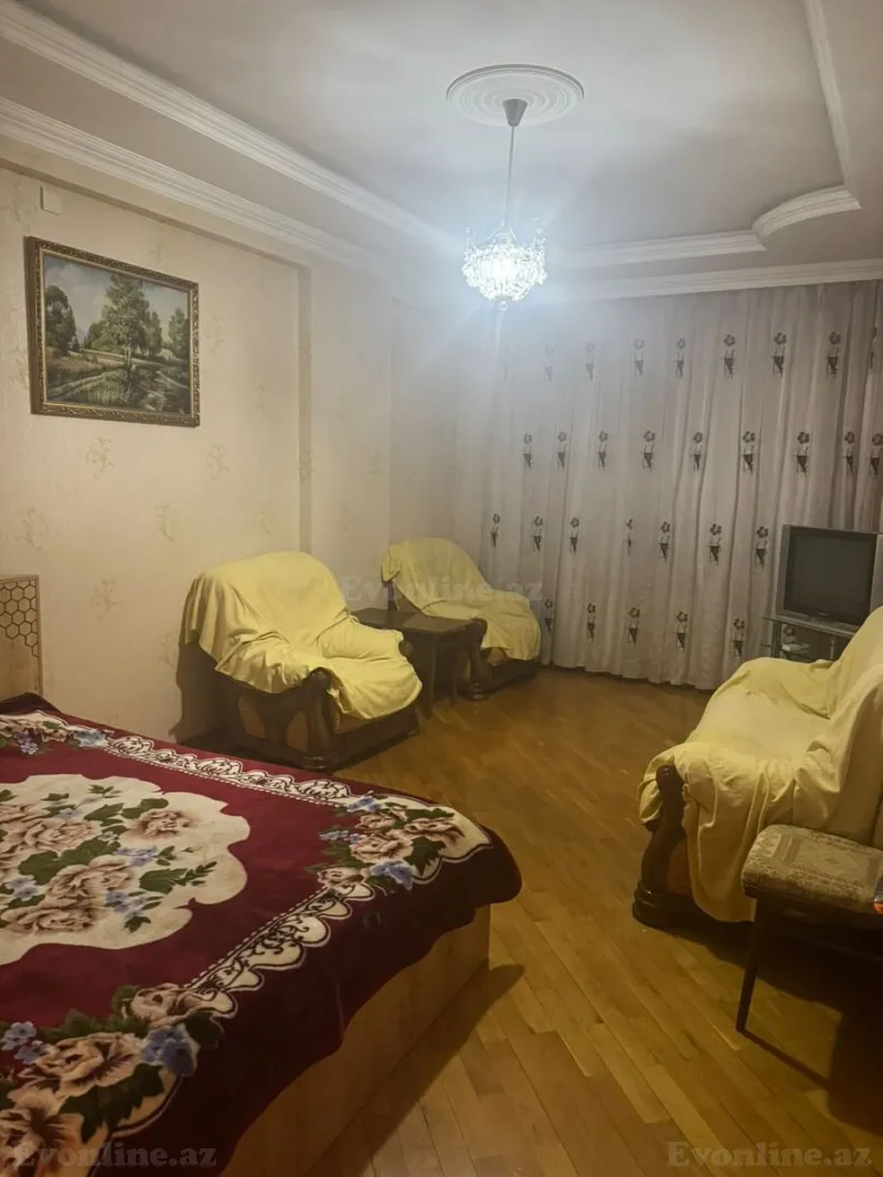 Kirayə verilir 1 otaqlı Mənzil Yeni tikili 60 m² 9-cu mikrorayon