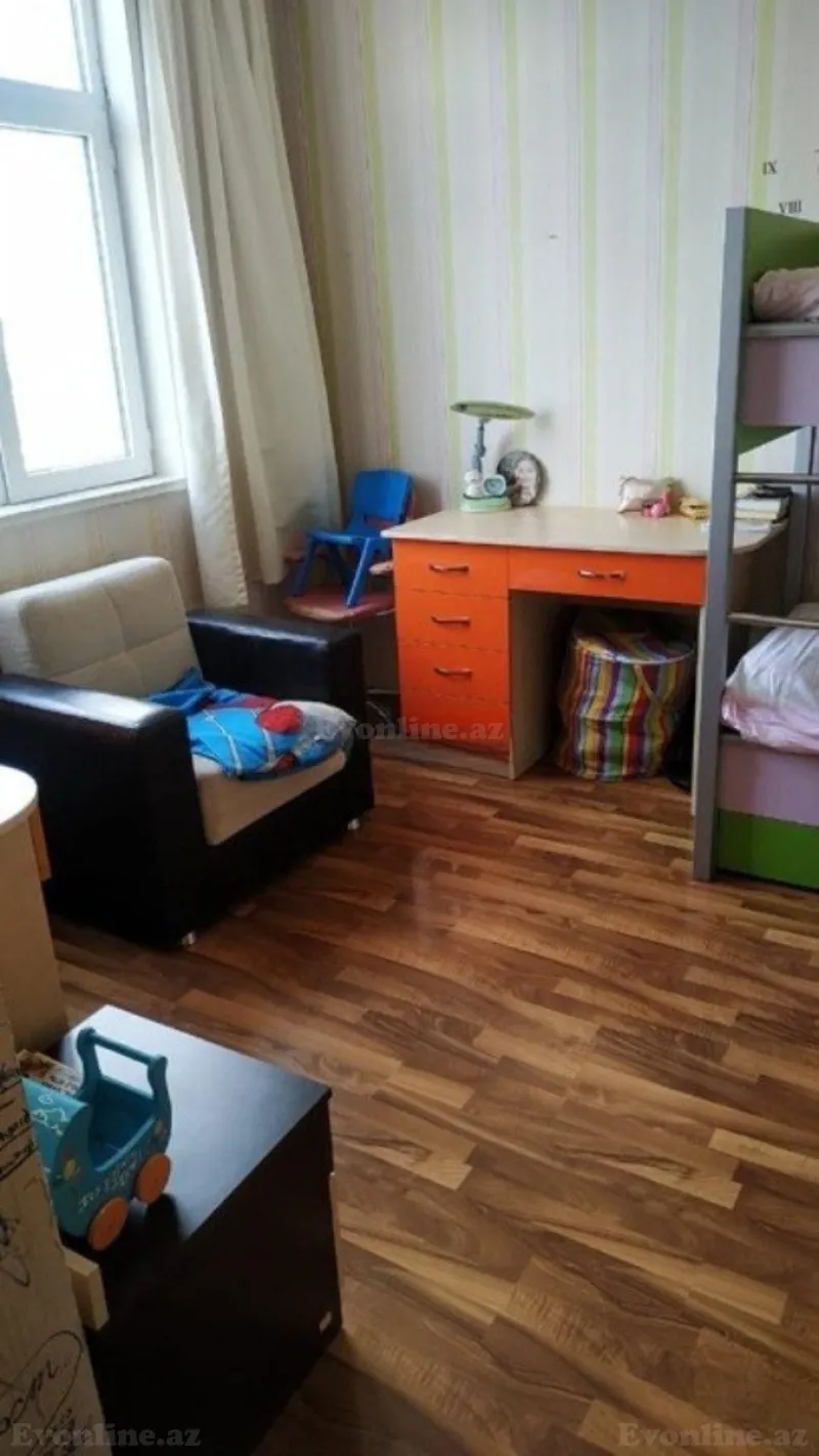 Satılır 3 otaqlı Mənzil Yeni tikili 85 m² İnşaatçılar m. - şəkil 4