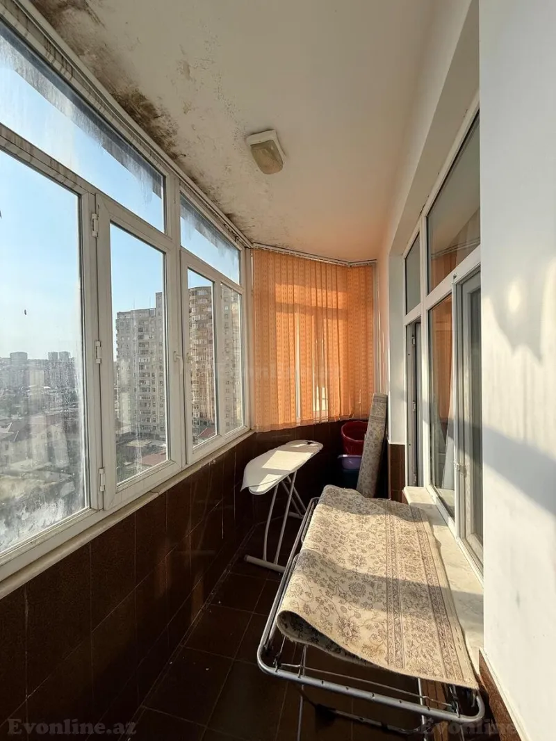 Kirayə verilir 3 otaqlı Mənzil Yeni tikili 105 m² İnşaatçılar m. - şəkil 13