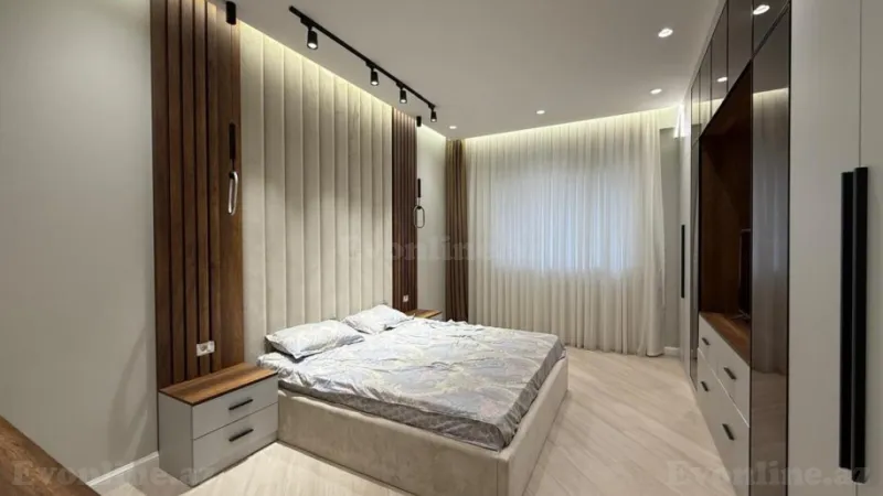 Kirayə verilir 2 otaqlı Mənzil Yeni tikili 77 m² Xətai r. - şəkil 2