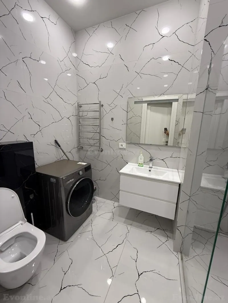 Kirayə verilir 2 otaqlı Mənzil Yeni tikili 77 m² Xətai r. - şəkil 9