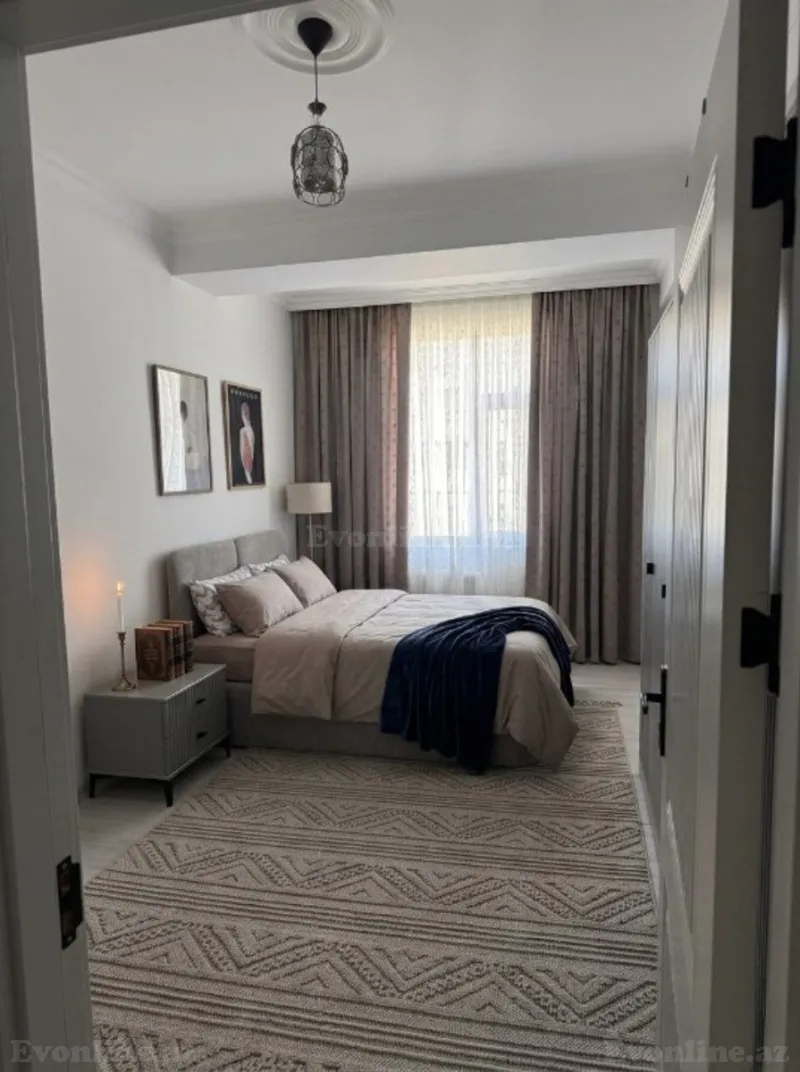 Satılır 3 otaqlı Mənzil Yeni tikili 75 m² Nərimanov r. - şəkil 3