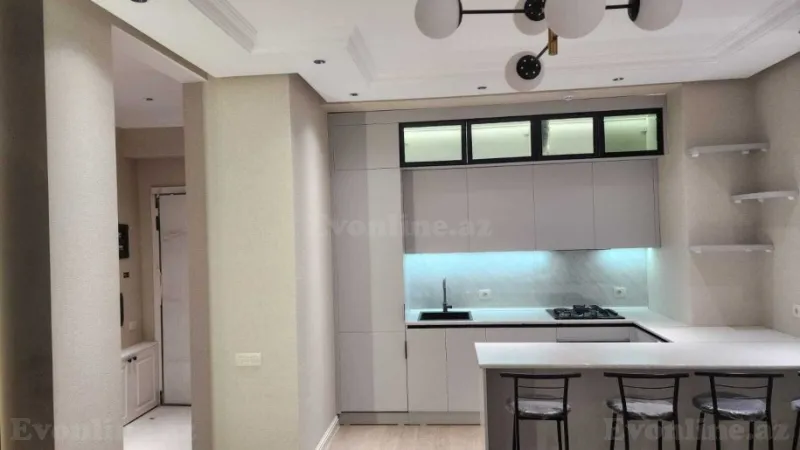 Kirayə verilir 2 otaqlı Mənzil Yeni tikili 60 m² Nəriman Nərimanov m. - şəkil 3