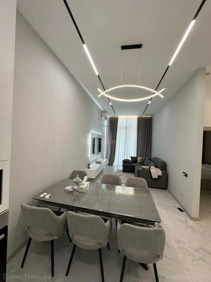 Kirayə verilir 2 otaqlı Mənzil Yeni tikili 83 m² Sabunçu r. - şəkil 2