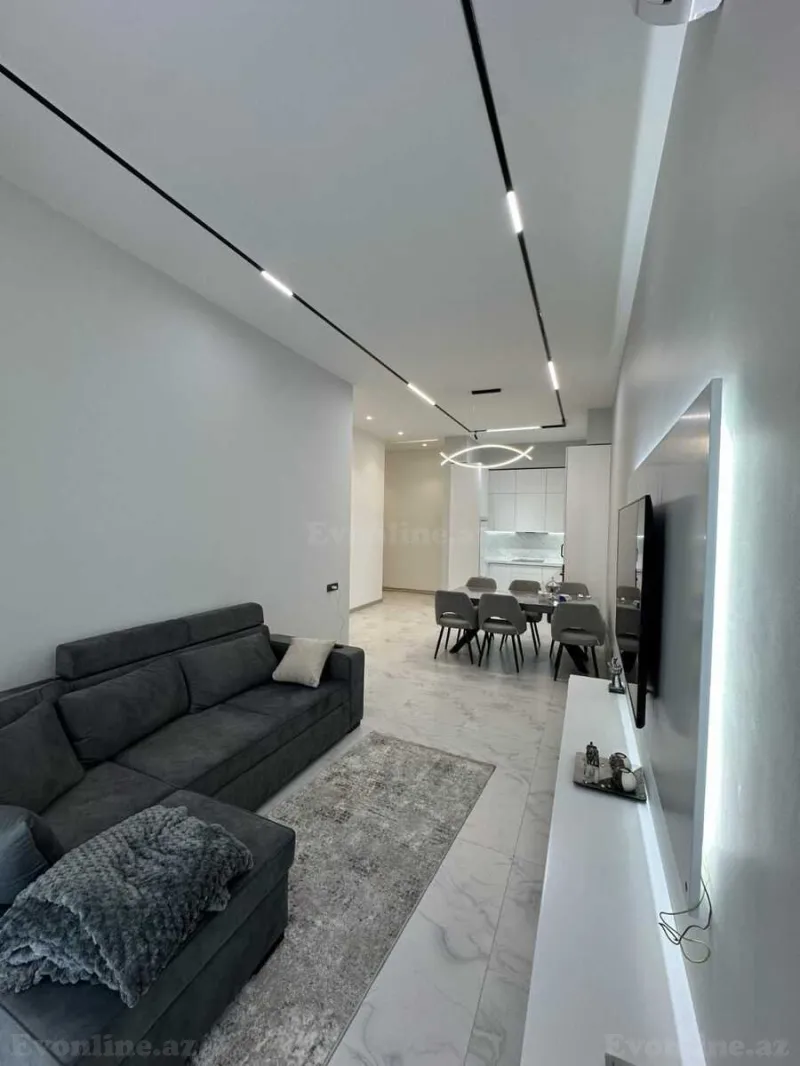Kirayə verilir 2 otaqlı Mənzil Yeni tikili 83 m² Sabunçu r. - şəkil 3