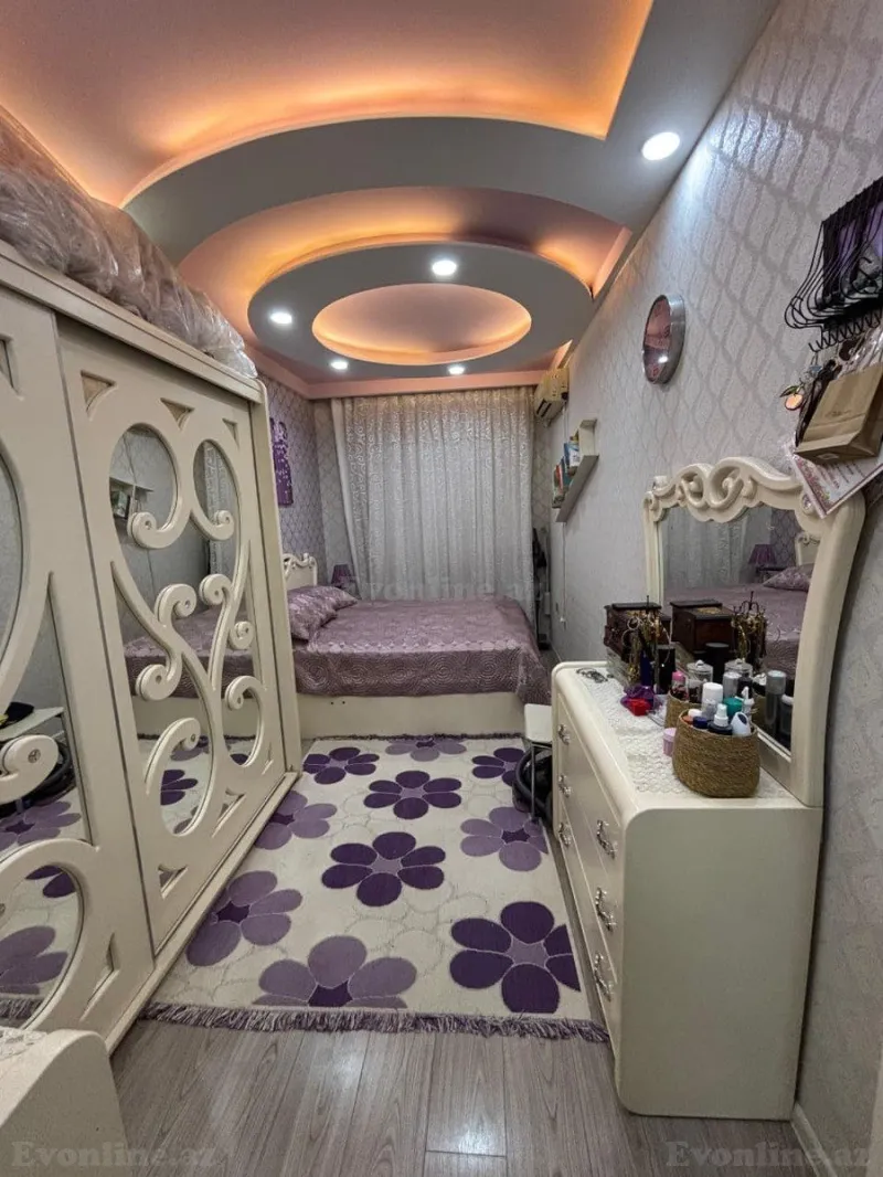 Satılır 3 otaqlı Mənzil Köhnə tikili 60 m² Memar Əcəmi m. - şəkil 2