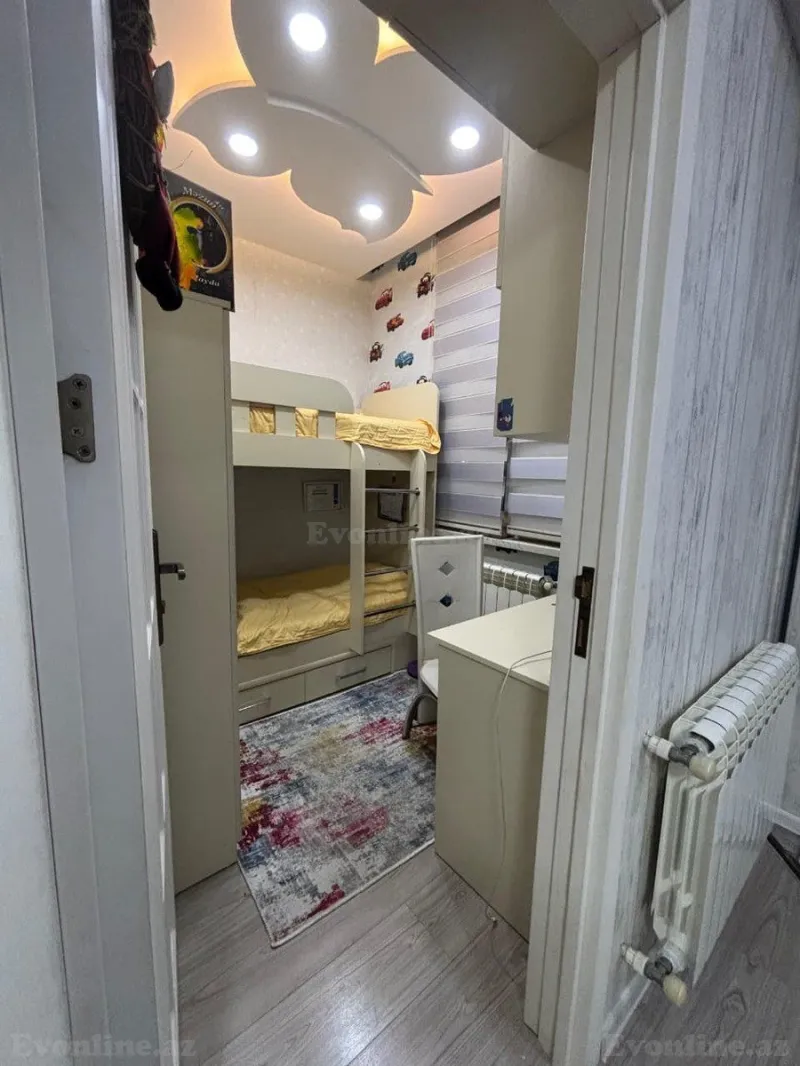 Satılır 3 otaqlı Mənzil Köhnə tikili 60 m² Memar Əcəmi m. - şəkil 3
