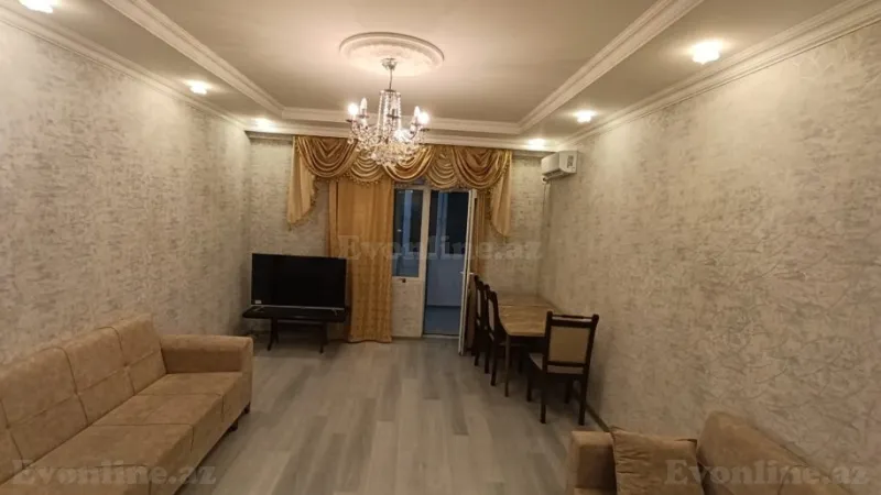 Kirayə verilir 2 otaqlı Mənzil Yeni tikili 70 m² Həzi Aslanov m. - şəkil 2