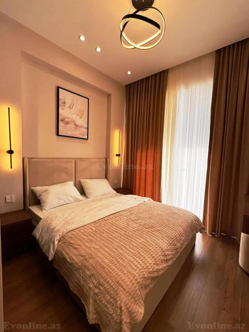Kirayə verilir 2 otaqlı Mənzil Yeni tikili 75 m² Koroğlu m. - şəkil 5