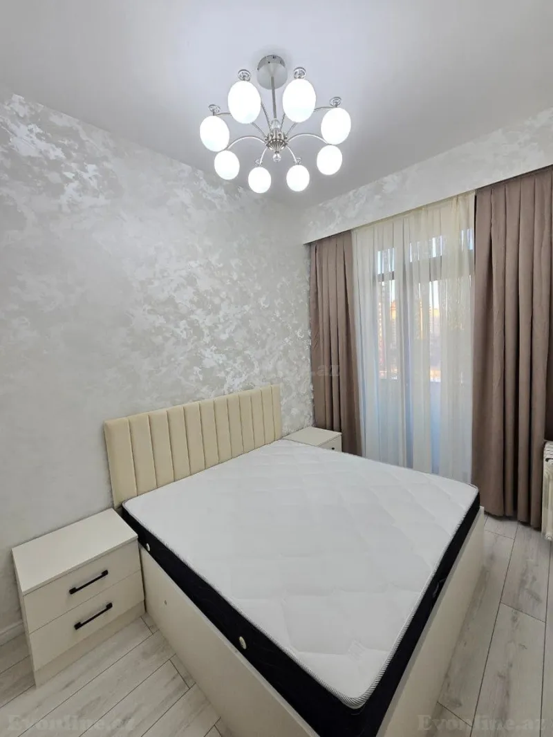 Satılır 2 otaqlı Mənzil Yeni tikili 40 m² Qara Qarayev m. - şəkil 4