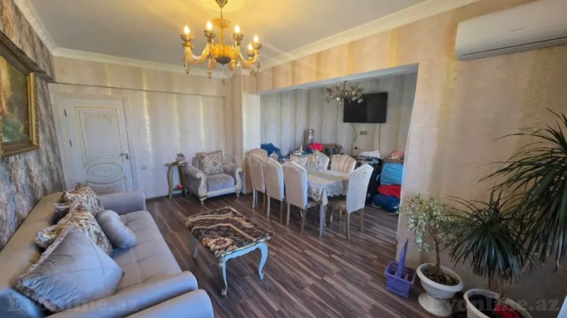 Satılır 3 otaqlı Mənzil Yeni tikili 110 m² İnşaatçılar m. - şəkil 3