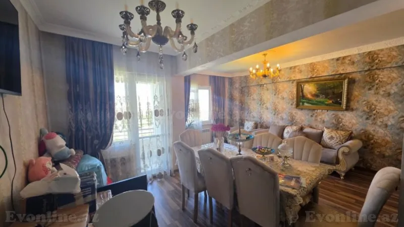 Satılır 3 otaqlı Mənzil Yeni tikili 110 m² İnşaatçılar m. - şəkil 4