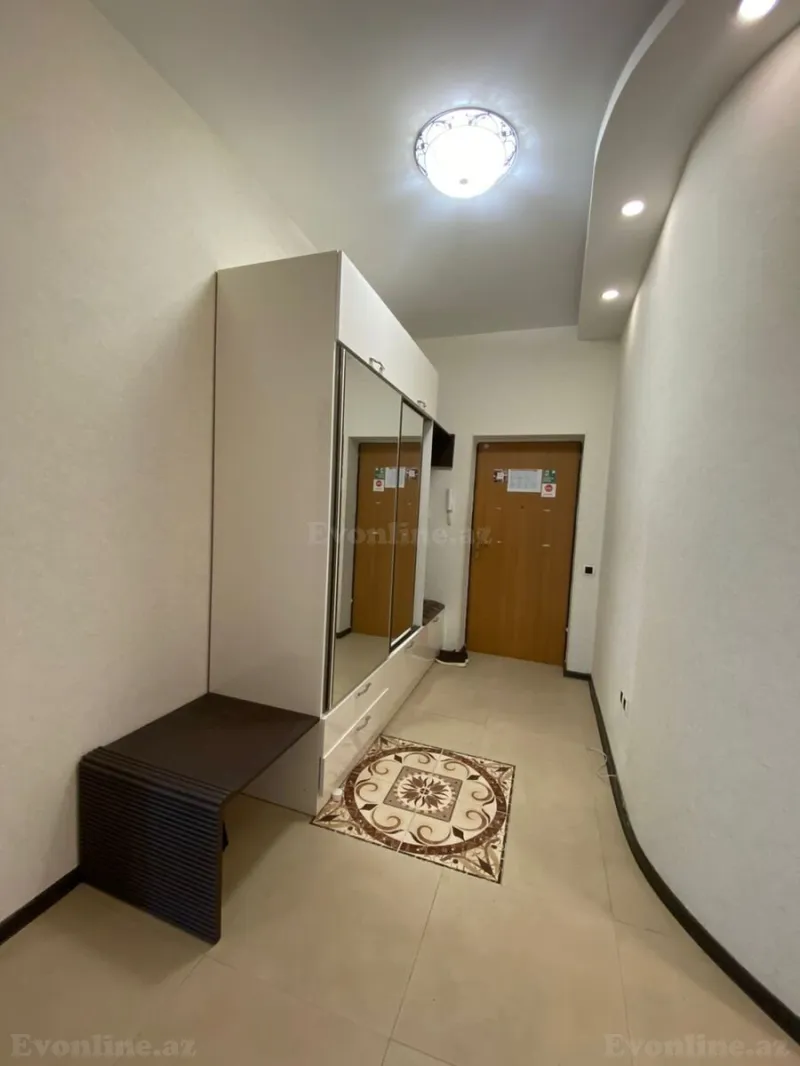 Kirayə verilir 3 otaqlı Mənzil Yeni tikili 105 m² Nərimanov r. - şəkil 7