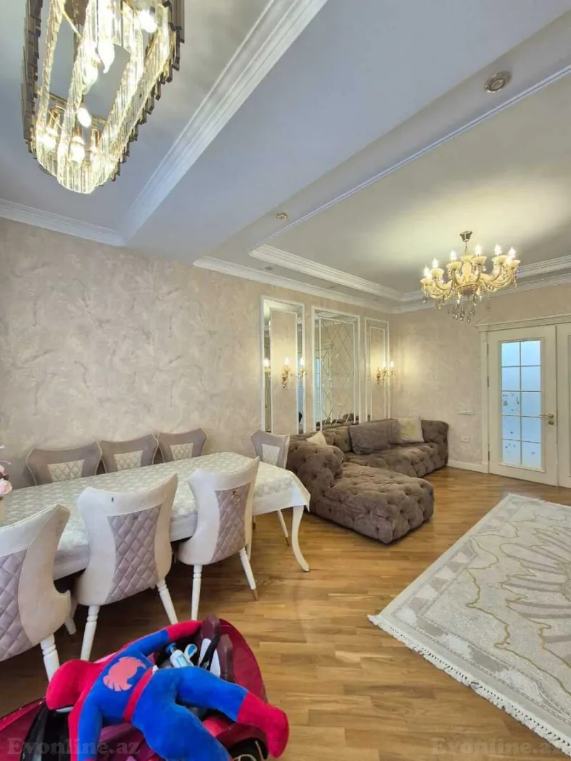 Satılır 3 otaqlı Mənzil Yeni tikili 144 m² İnşaatçılar m. - şəkil 7