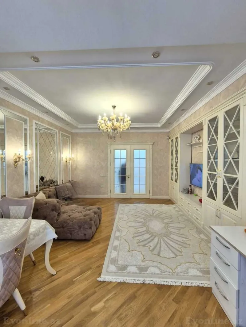 Satılır 3 otaqlı Mənzil Yeni tikili 144 m² İnşaatçılar m. - şəkil 8