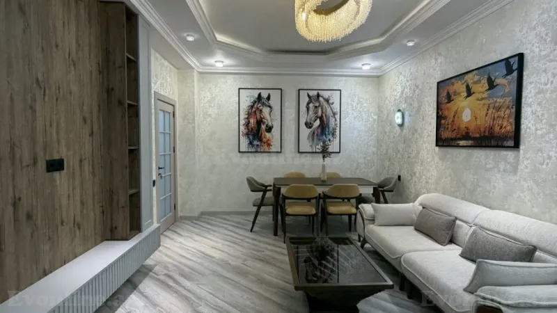 Satılır 3 otaqlı Mənzil Yeni tikili 90 m² Həzi Aslanov m. - şəkil 3
