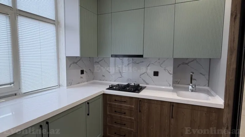 Satılır 3 otaqlı Mənzil Yeni tikili 90 m² Həzi Aslanov m. - şəkil 4