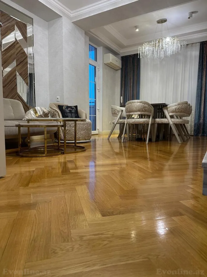 Kirayə verilir 3 otaqlı Mənzil Yeni tikili 130 m² Elmlər Akademiyası m. - şəkil 6