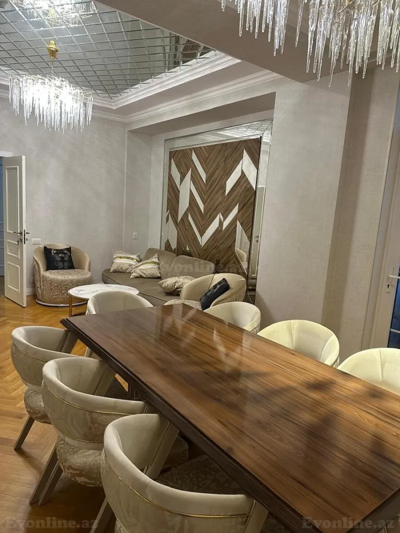Kirayə verilir 3 otaqlı Mənzil Yeni tikili 130 m² Elmlər Akademiyası m. - şəkil 9