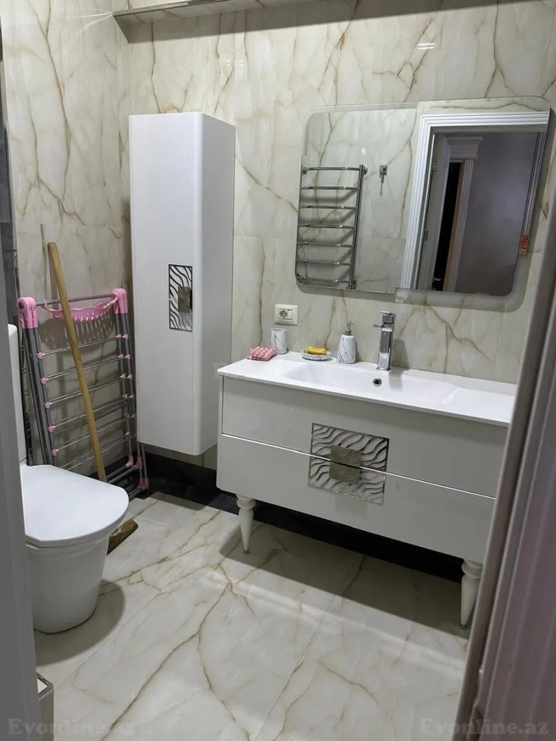 Kirayə verilir 3 otaqlı Mənzil Yeni tikili 130 m² Elmlər Akademiyası m. - şəkil 10
