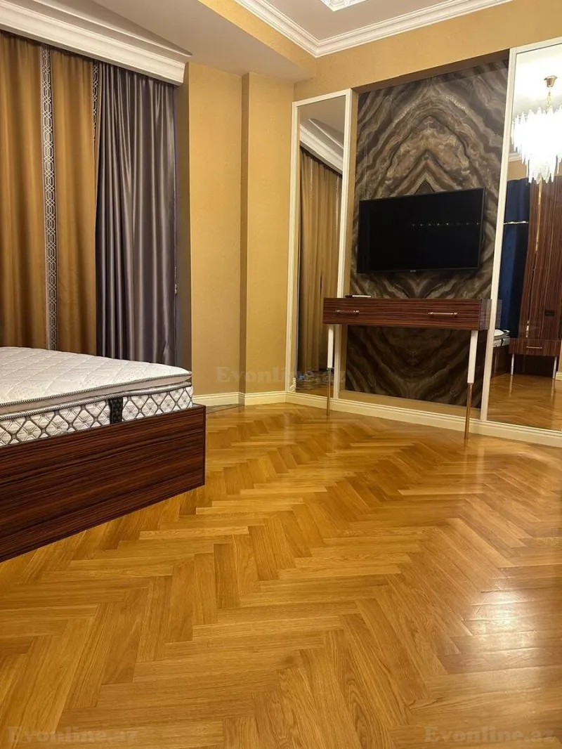 Kirayə verilir 3 otaqlı Mənzil Yeni tikili 130 m² Elmlər Akademiyası m. - şəkil 14