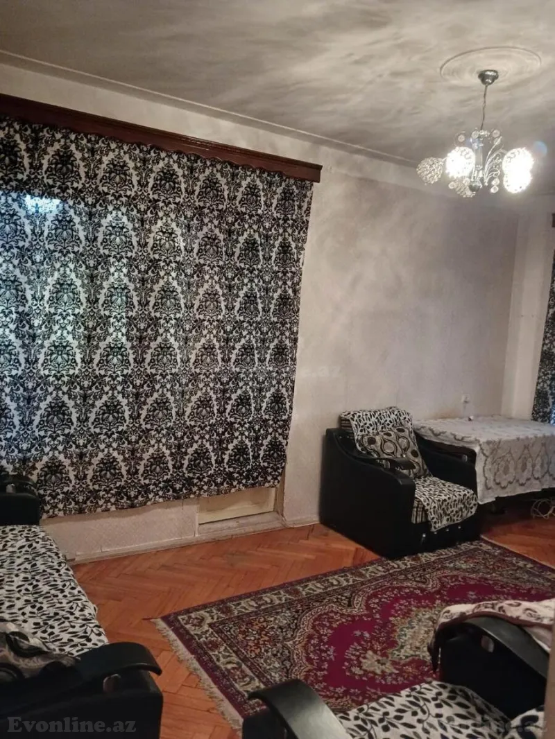 Kirayə verilir 1 otaqlı Mənzil Köhnə tikili 32 m² Yasamal - şəkil 2