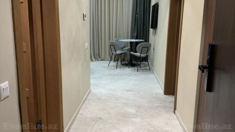 Kirayə verilir 2 otaqlı Mənzil Yeni tikili 80 m² Abşeron r. - şəkil 4