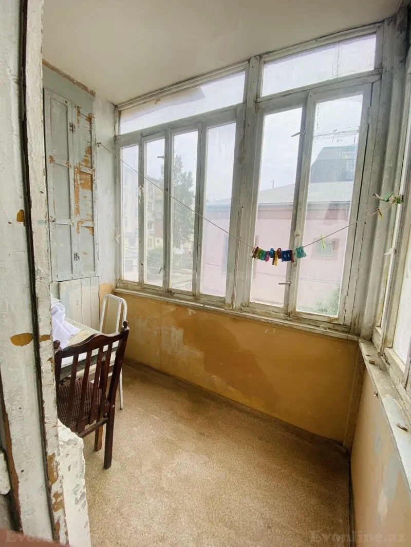 Kirayə verilir 2 otaqlı Mənzil Köhnə tikili 30 m² Nəsimi m. - şəkil 5