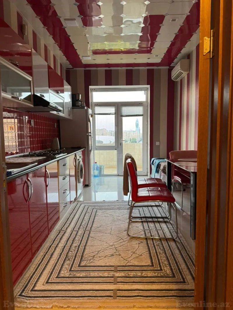 Kirayə verilir 2 otaqlı Mənzil Yeni tikili 90 m² Gənclik m.