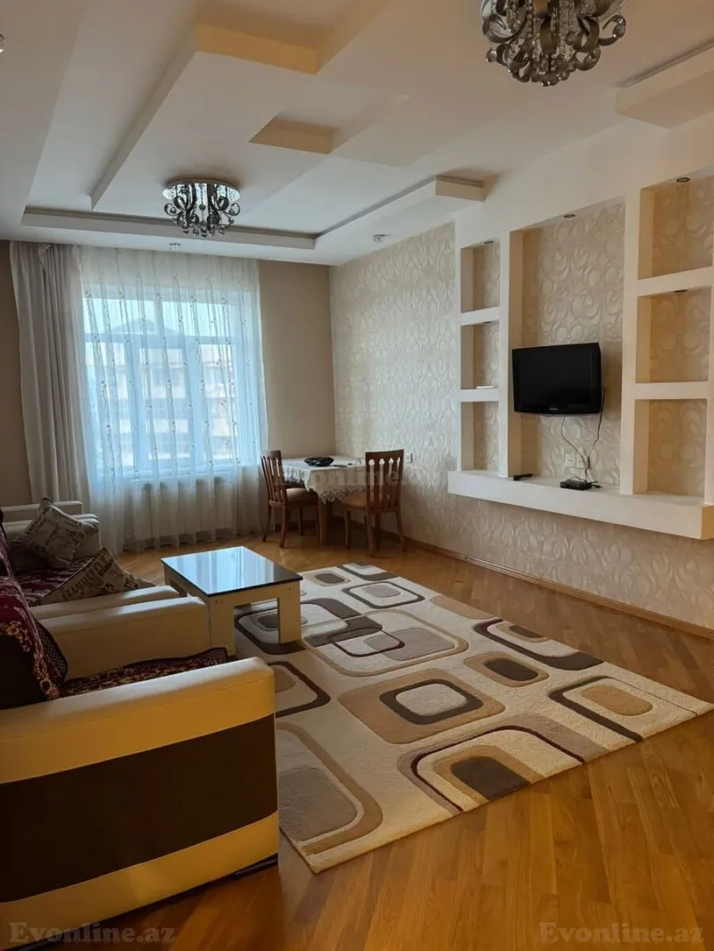 Kirayə verilir 2 otaqlı Mənzil Yeni tikili 90 m² Gənclik m. - şəkil 4