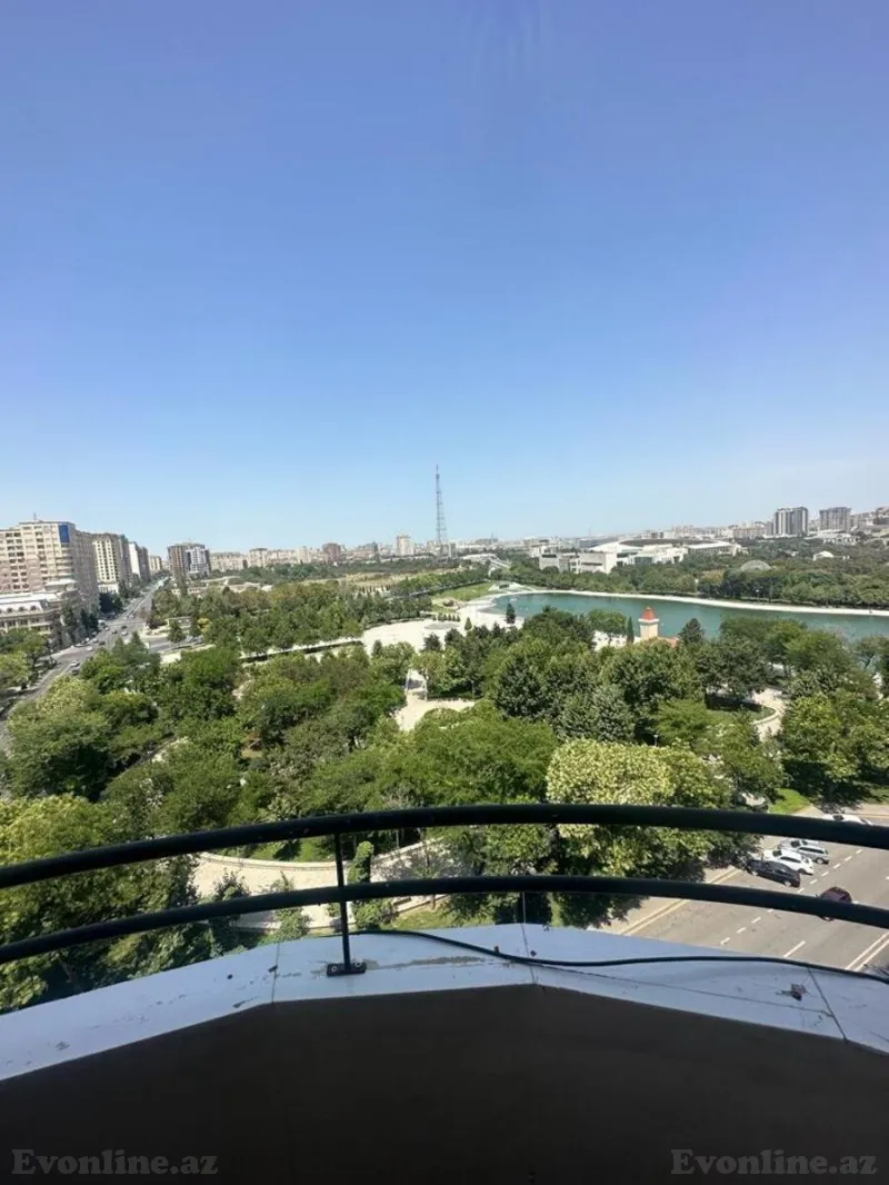 Kirayə verilir 4 otaqlı Mənzil Yeni tikili 200 m² Nərimanov r. - şəkil 3