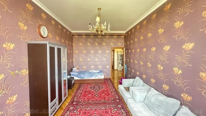 Kirayə verilir 4 otaqlı Mənzil Yeni tikili 200 m² Nərimanov r. - şəkil 16