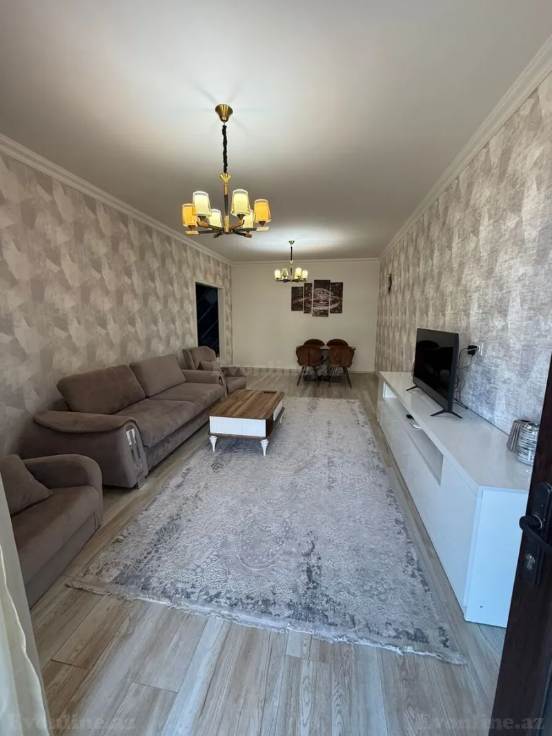 Kirayə verilir 2 otaqlı Mənzil Yeni tikili 100 m² 8 Noyabr m. - şəkil 2