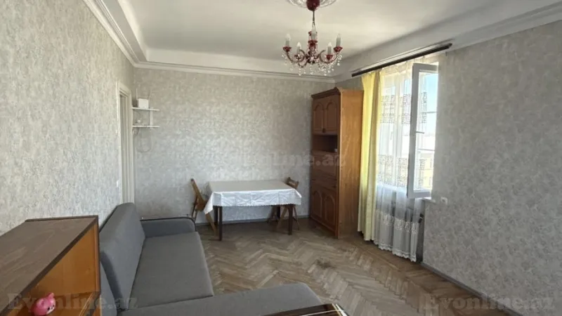 Kirayə verilir 1 otaqlı Mənzil Köhnə tikili 55 m² Sabunçu r. - şəkil 2