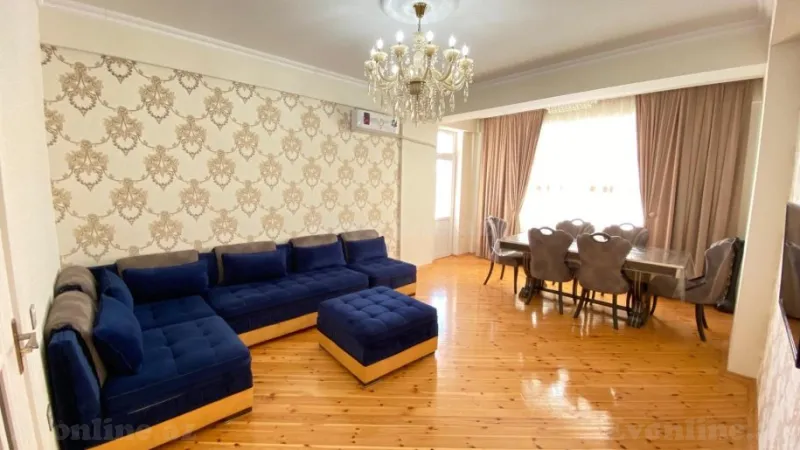 Kirayə verilir 3 otaqlı Mənzil Yeni tikili 110 m² Qara Qarayev m.